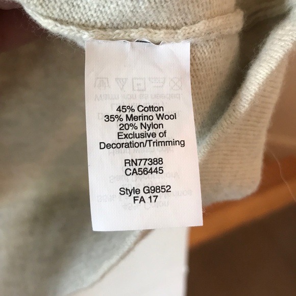 J. Crew polka-dot teddie sweater small - Picture 3 of 6